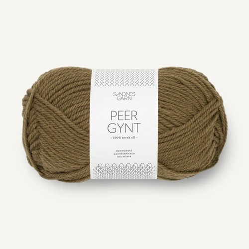 Włóczka Sandnes Garn Peer Gynt 9873 / jasne khaki