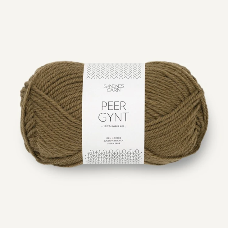 Włóczka Sandnes Garn Peer Gynt 9873 / jasne khaki