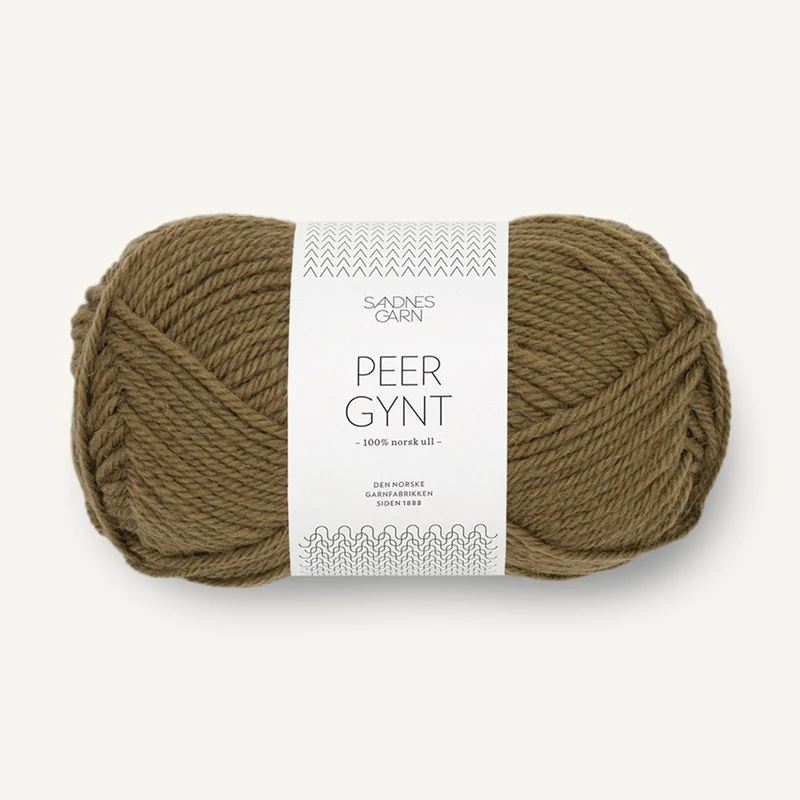 Włóczka Sandnes Garn Peer Gynt 9873 / jasne khaki
