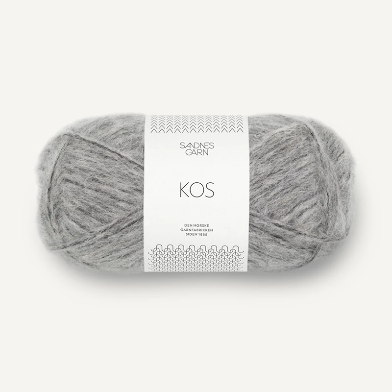 Włóczka Sandnes Garn Kos 1043 / jasny grafit
