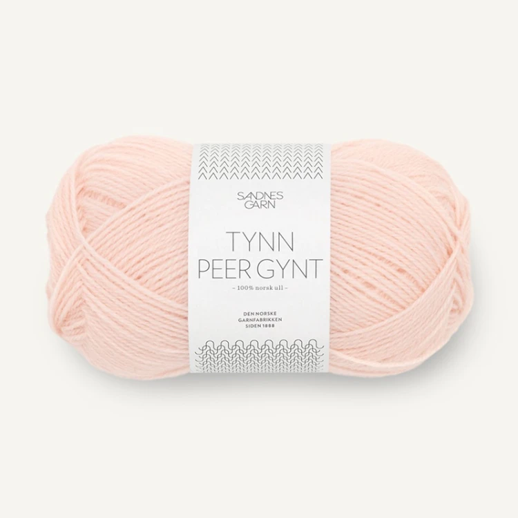 Włóczka Sandnes Garn Tynn Peer Gynt 3509 / jasna brzoskwinia