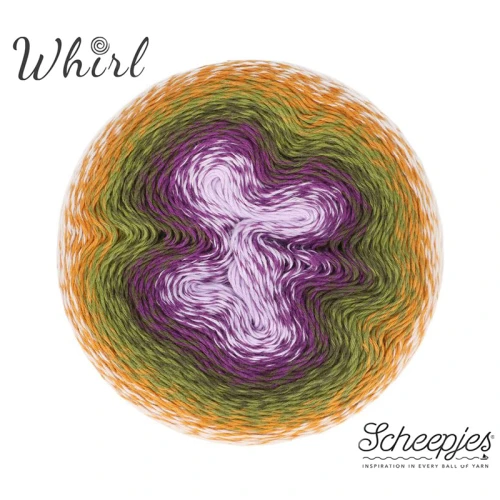 Włóczka Scheepjes Whirl 791 / Kiwi Crush Crumble