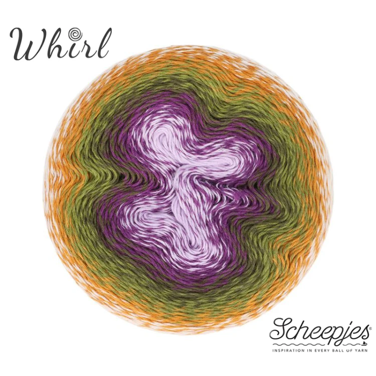Włóczka Scheepjes Whirl 791 / Kiwi Crush Crumble