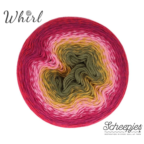 Włóczka Scheepjes Whirl 793 / Goji Sorbet Dream