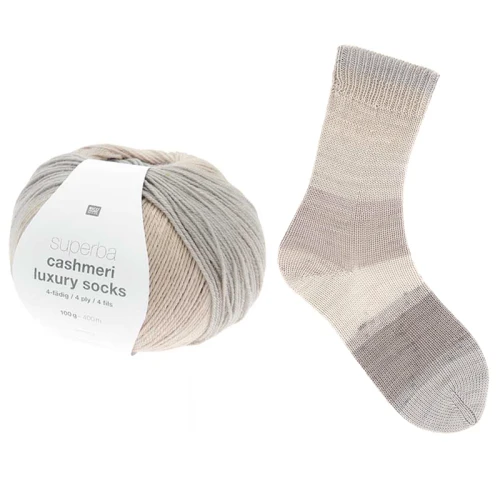 Włóczka skarpetkowa Rico Design Superba Cashmeri Luxury Socks 028