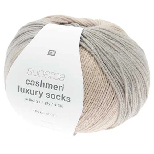 Włóczka skarpetkowa Rico Design Superba Cashmeri Luxury Socks 028