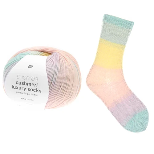 Włóczka skarpetkowa Rico Design Superba Cashmeri Luxury Socks 032