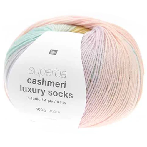 Włóczka skarpetkowa Rico Design Superba Cashmeri Luxury Socks 032