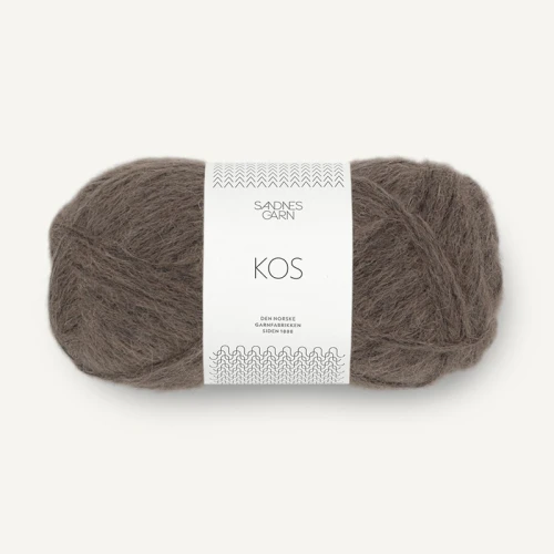Włóczka Sandnes Garn Kos 2390 / brązowoszary