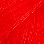 Włóczka Drops Kid-Silk 61 / głęboka czerwień / uni color