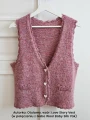 Autorka: Otulamy, wzór: Love Story Vest
(w połączeniu z Gabo Wool Baby Silk Yak)