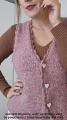 Autorka: Otulamy, wzór: Love Story Vest
(w połączeniu z Gabo Wool Baby Silk Yak)