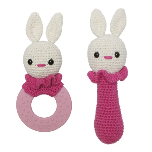 Zestaw akcesoriów Go handmade na sensoryczne maskotki / z włóczką / szydełko / Bunny
