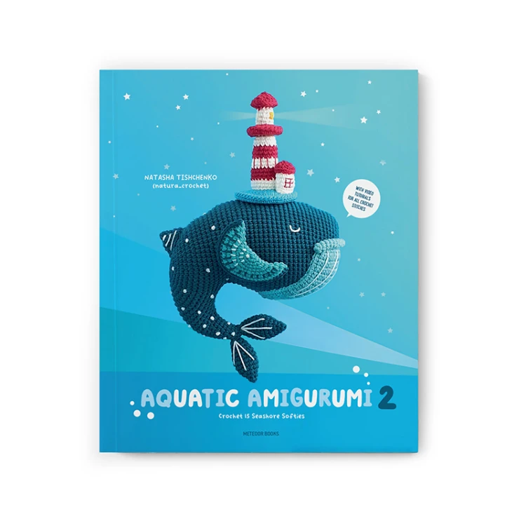 Książka Aquatic Amigurumi 2 - w języku angielskim