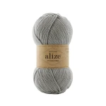 Włóczka Alize Wooltime 21 / szary