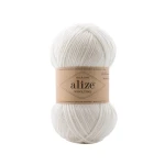 Włóczka Alize Wooltime 55 / biel