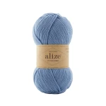 Włóczka Alize Wooltime 432 / niebieski