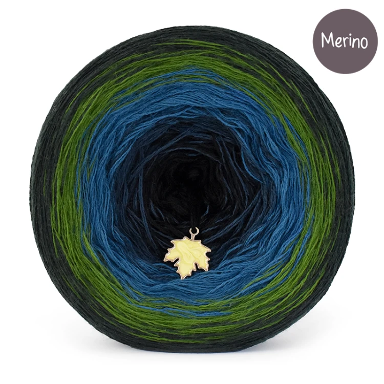 KOKONEK Merino 809 Kotek i motek 07 - Butelkowa zieleń/paproć/petrol II/navy/czerń