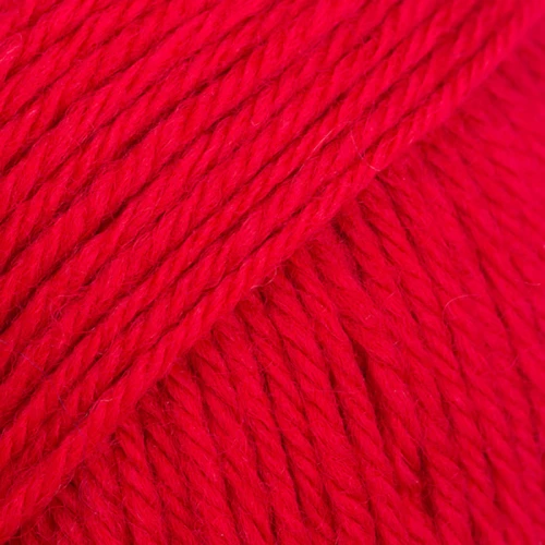 Włóczka skarpetkowa Drops Fiesta 12 / czerwony / uni colour