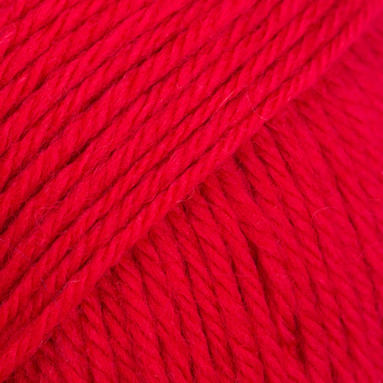 Włóczka skarpetkowa Drops Fiesta 12 / czerwony / uni colour