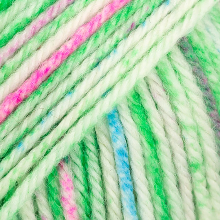 Włóczka skarpetkowa Drops Fiesta 18 / arbuz / print