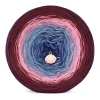 Zestaw na sweter Charlotte od Kotek i motek 12C / Kokonki Classic / Wino/malaga/malinowy róż/denim/zgaszony granat