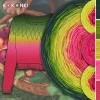 Zestaw na sweter Charlotte od Kotek i motek 03C / Kokonki Classic / Butelkowa zieleń/paproć/limetka/fuksja/magenta