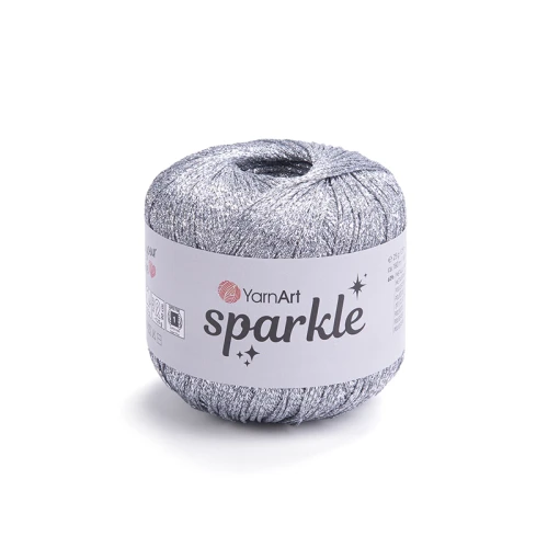 Kordonek YarnArt Sparkle / 1300 / srebro