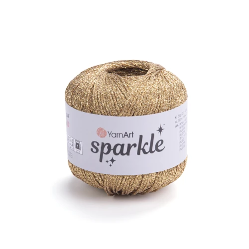 Kordonek YarnArt Sparkle / 1309 / złoto