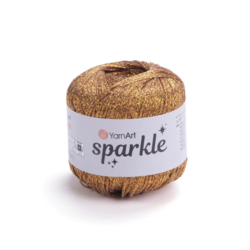 Kordonek YarnArt Sparkle / 1312 / mosiądz