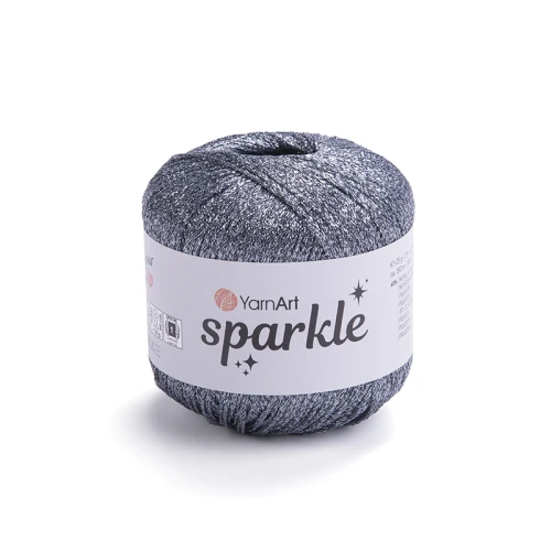 Kordonek YarnArt Sparkle / 1357 / szaroniebieski