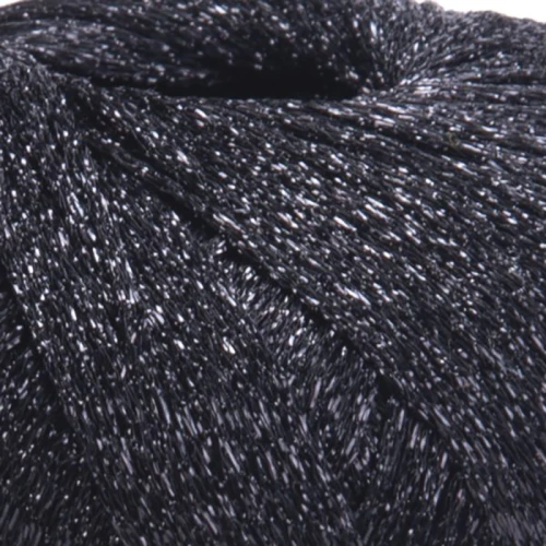 Kordonek YarnArt Sparkle / 1360 / czerń