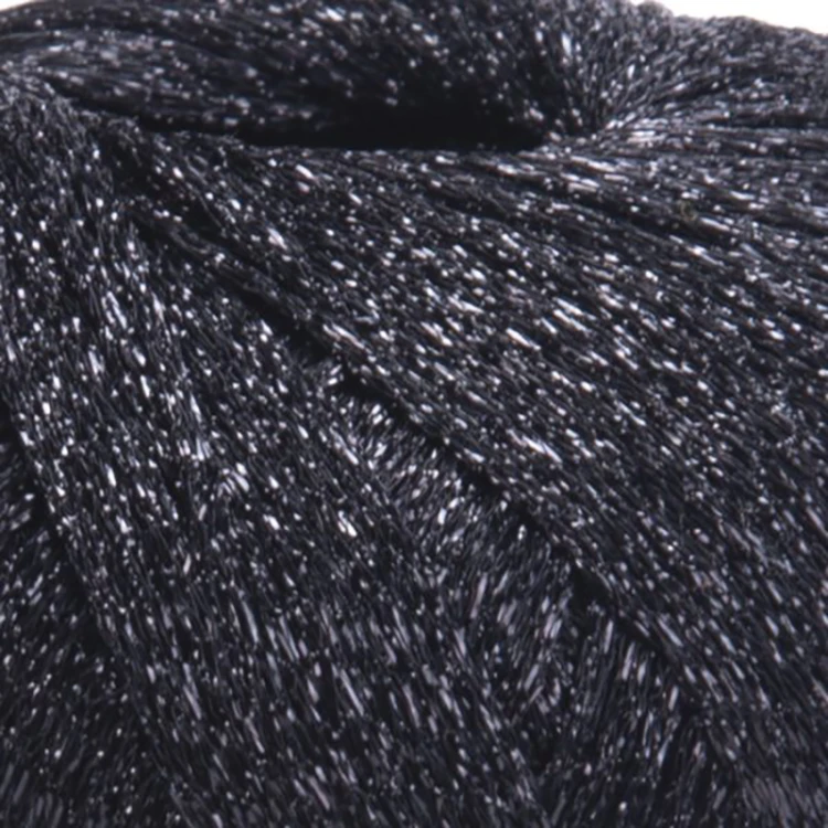 Kordonek YarnArt Sparkle / 1360 / czerń