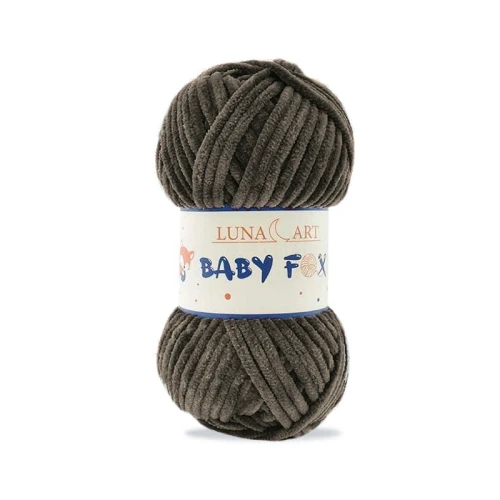 Włóczka Luna Art Baby Fox 100-74 / brunatny / zamiennik Dolphin Baby