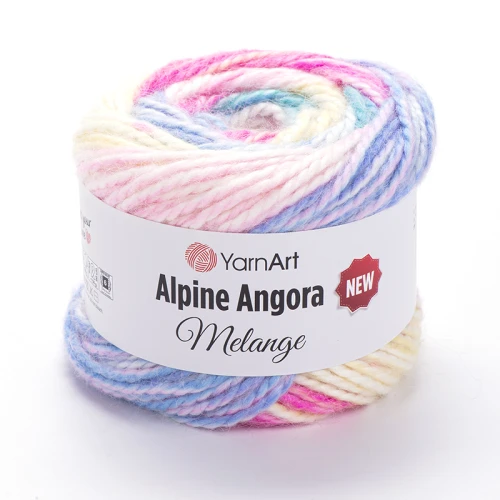 Włóczka YarnArt Alpine Angora Melange 6402