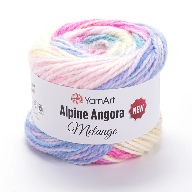 Włóczka YarnArt Alpine Angora Melange 6402
