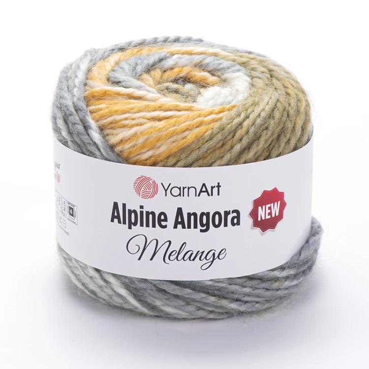 Włóczka YarnArt Alpine Angora Melange 6403