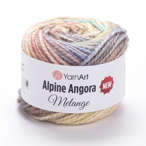 Włóczka YarnArt Alpine Angora Melange 6405