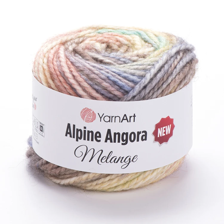 Włóczka YarnArt Alpine Angora Melange 6405