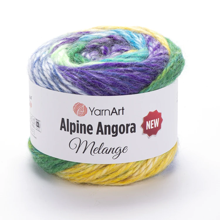 Włóczka YarnArt Alpine Angora Melange 6406