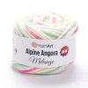 Włóczka YarnArt Alpine Angora Melange 6407