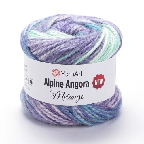 Włóczka YarnArt Alpine Angora Melange 6412