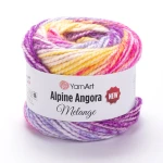 Włóczka YarnArt Alpine Angora Melange 6414