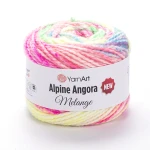 Włóczka YarnArt Alpine Angora Melange 6416