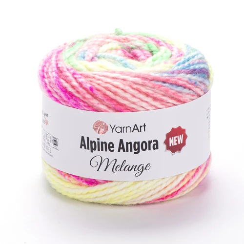 Włóczka YarnArt Alpine Angora Melange 6416