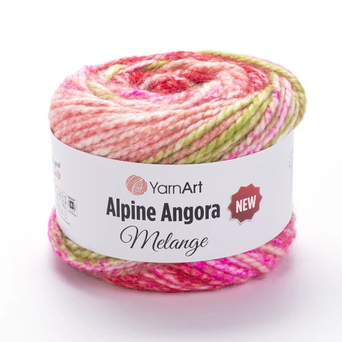 Włóczka YarnArt Alpine Angora Melange 6417