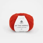 Włóczka Gabo Wool My Time Merino by Handmade State of Mind 9522 / czerwona pomarańcza