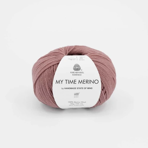 Włóczka Gabo Wool My Time Merino by Handmade State of Mind 9591 / pudrowy róż