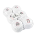 Zestaw 6 x Kordonek / Ariadna Muza 20 / 400 biel / biały