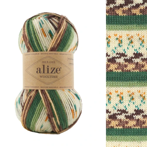 Włóczka Alize Wooltime 11021